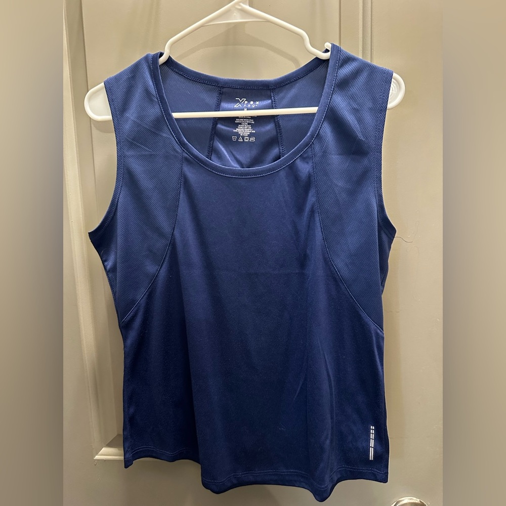 PBX Pro Size M Navy Blue Tank Top EUC